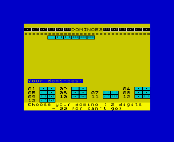 Dominoes screenshot