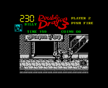 Double Dragon III - The Rosetta Stone screenshot
