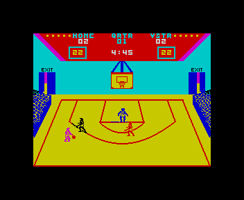 GBA Championship Basketball screenshot
