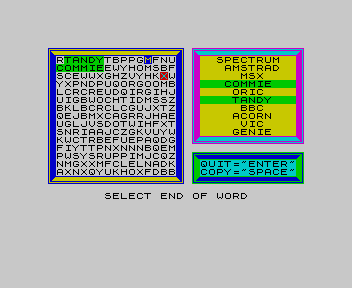 Grid Word screenshot