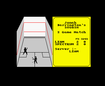 Jonah Barrington's Squash [Model NGSSC012] screenshot