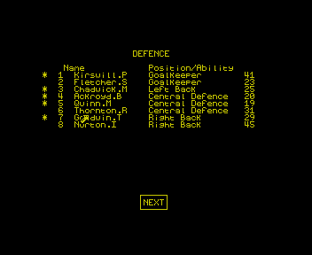 Kenny Dalglish Soccer Manager [Model CO2] screenshot