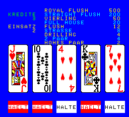 PlayMan Poker screenshot