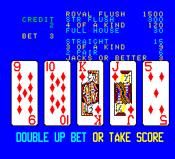 Golden Poker - Double Up [Coffee Table model] screenshot