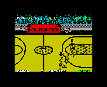 Magic Johnson's Basketball [Model 2MH 213] screenshot