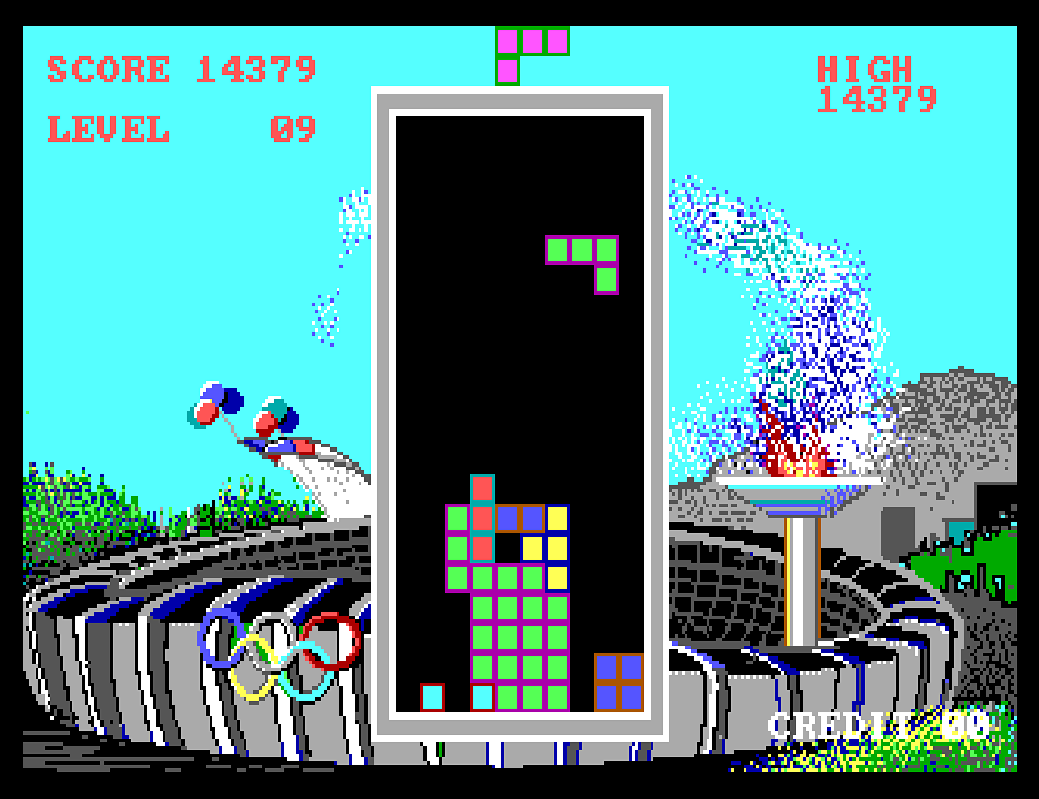 Tetris screenshot