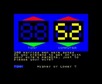Play Your Cards Right screenshot