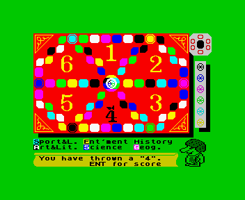 Trivial Pursuit - Spectrum-Genus Edition [Model 039-6] screenshot