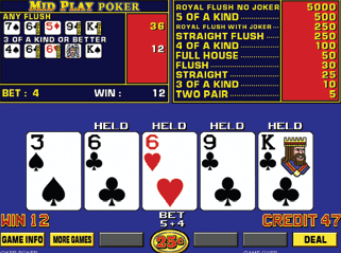 Mid Play Poker screenshot