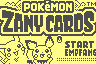 Pokémon Zany Cards [Model L-MIN-MACE-EUR] screenshot
