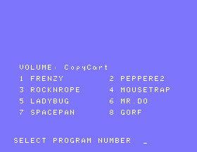 Cartridge Compilation 02 - CopyCart+ screenshot