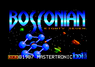 Bosconian 87 [Model IA 0209] screenshot
