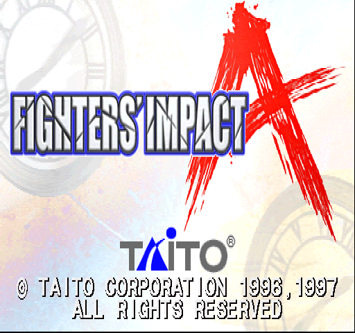 Fighters' Impact A screenshot
