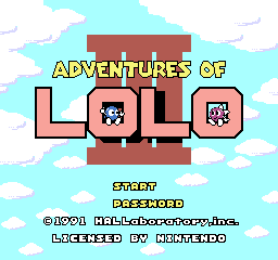 Adventures of Lolo 3 [Model NES-QL-ESP] screenshot