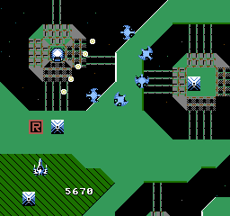 Alpha Mission [Model NES-AM-EEC] screenshot