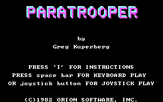 Paratrooper screenshot