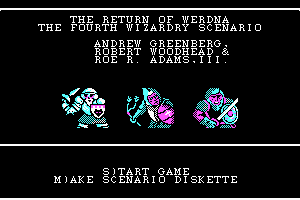 Wizardry IV - The Return of Werdna screenshot