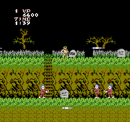 Ghosts'n Goblins [Model NES-GG-EEC] screenshot