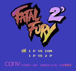 Fatal Fury 2' screenshot