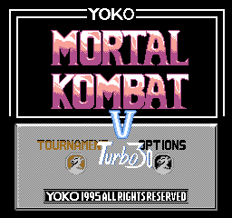 Mortal Kombat V Turbo 30 screenshot