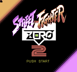Street Fighter Zero 2 screenshot