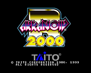 Arkanoid R 2000 [Model SLPM-86262] screenshot