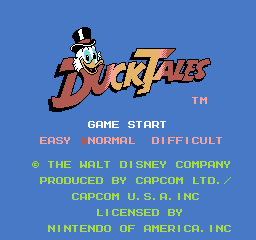 Disney's DuckTales [Model NES-UK-USA] screenshot