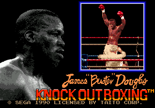 James 'Buster' Douglas Knockout Boxing screenshot
