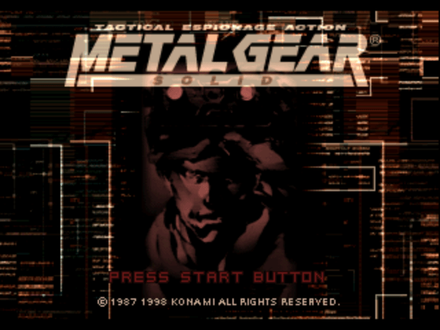 Metal Gear Solid - Pilot Disc [Model SLPM-80254] screenshot