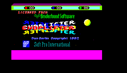 Choplifter screenshot