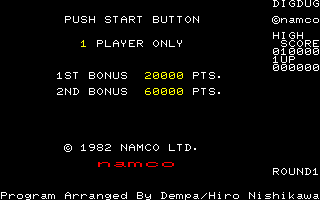 Dig Dug [Model DP-3287] screenshot
