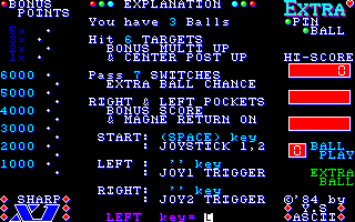 Extra Pinball [Model 2010901] screenshot