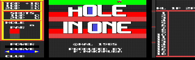 Hole in One screenshot