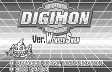 Digimon - Ver. WonderSwan [Model SWJ-BAN001] screenshot