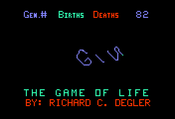 The Game of Life screenshot