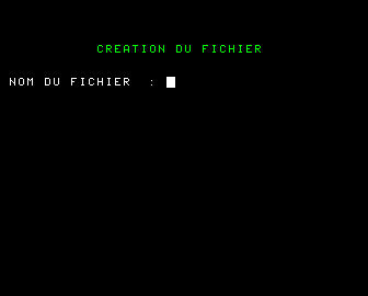 Gestion de Fichiers [Model 0000190] screenshot