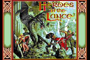 Advanced Dungeons & Dragons: Heroes of the Lance [Model F75F5122] screenshot