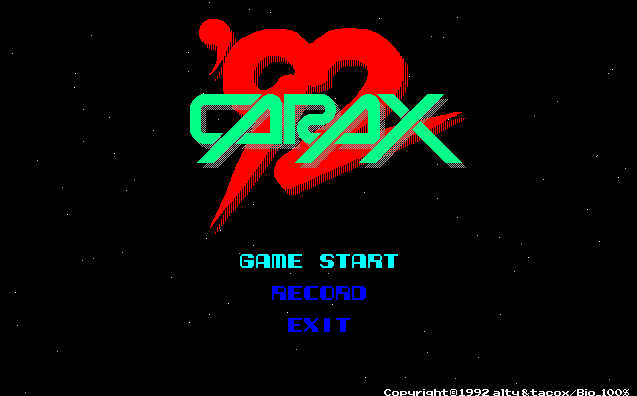 Carax 92 screenshot