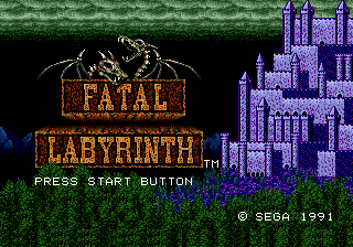 Fatal Labyrinth screenshot