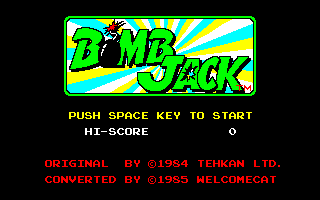 Bomb Jack [Model NFWF-17001] screenshot