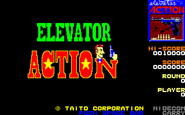 Elevator Action [Model NHS-63] screenshot