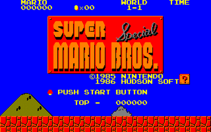 Super Mario Bros. Special [Model N5-1032] screenshot