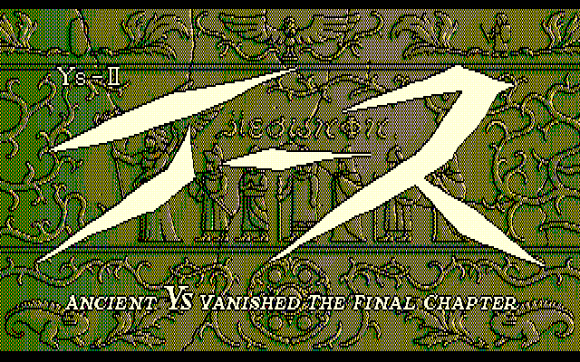 Ys II - Ancient Ys Vanished The Final Chapter [Model NFNW17007] screenshot