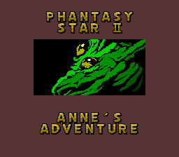Phantasy Star II Text Adventure - Anne no Bouken screenshot