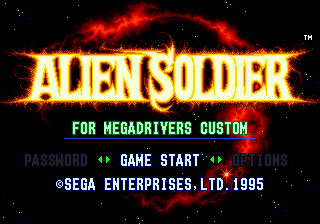 Alien Soldier [Model 1186-50] screenshot