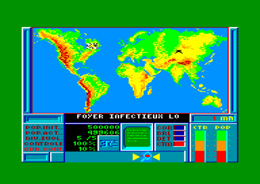 Contamination screenshot