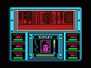 Aliens - The Computer Game [Model UXK-614] screenshot