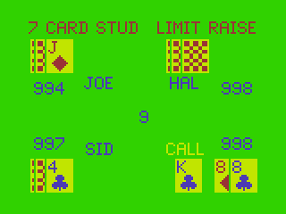 7 Card Stud [Model 26-3074] screenshot
