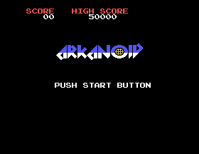Arkanoid screenshot