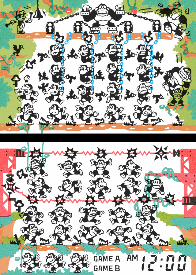 Donkey Kong II [Model JR-55] screenshot